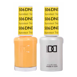 DAISY DND Gel Polish Duo, Color Swatches Set - Summer Sun - 506