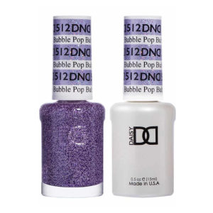 DAISY DND Gel Polish Duo Color Swatches Single 4 - Bubble Pop - 512