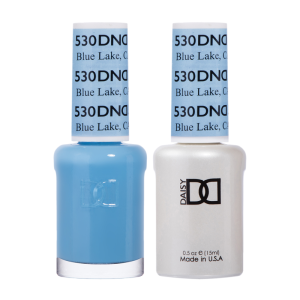 DAISY DND Gel Polish Duo Color Swatches Single 4 - Blue Lake, Ca - 530