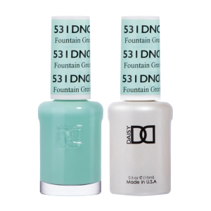 DAISY DND Gel Polish Duo Color Swatches Single 4 - Fountain Green, Ut - 531