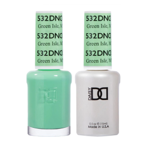 DAISY DND Gel Polish Duo Color Swatches Single 4 - Green Isle, Mn - 532