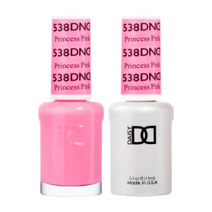 DAISY DND Gel Polish Duo Color Swatches Single 4 - Princess Pink - 538