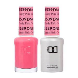 DAISY DND Gel Polish Duo Color Swatches Single 4 - Candy Pink - 539