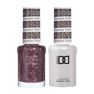 DAISY DND Gel Polish Duo Color Swatches Single 5 - Rainbow Falls, Hi - 549