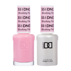 DAISY DND Gel Polish Duo Color Swatches Single 5 - Blushing Pink - 551