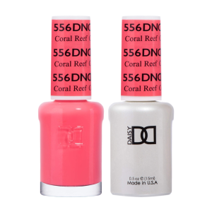 DAISY DND Gel Polish Duo Color Swatches Single 5 - Coral Reef - 556