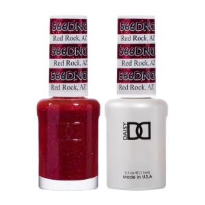 DAISY DND Gel Polish Duo Color Swatches Single 5 - Red Rock, Az - 566