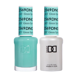 DAISY DND Gel Polish Duo Color Swatches Single 5 - Green Spring, Ky - 569