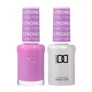 DAISY DND Gel Polish Duo Color Swatches Single 5 - Violet Femmes - 579