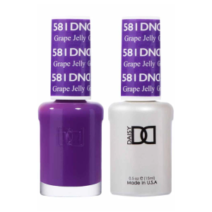 DAISY DND Gel Polish Duo Color Swatches Single 5 - Grape Jelly - 581