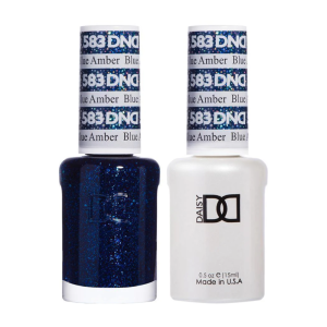 DAISY DND Gel Polish Duo, Color Swatches Set - Blue Amber - 583