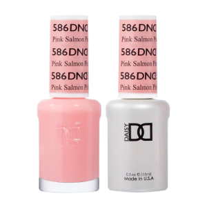 DAISY DND Gel Polish Duo Color Swatches Single 6 - Pink Salmon - 586