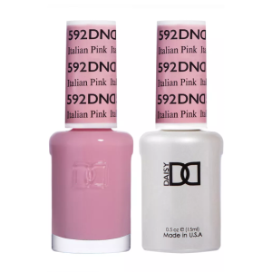 DAISY DND Gel Polish Duo Color Swatches Single 6 - Italian Pink - 592