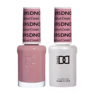 DAISY DND Gel Polish Duo Color Swatches Single 6 - Velvet Cream - 595