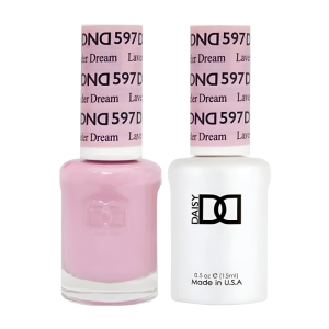 DAISY DND Gel Polish Duo Color Swatches Single 6 - Lavender Dream - 597