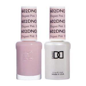 DAISY DND Gel Polish Duo Color Swatches Single 6 - Elegant Pink - 602