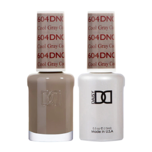 DAISY DND Gel Polish Duo Color Swatches Single 6 - Cool Gray - 604