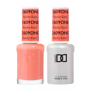 DAISY DND Gel Polish Duo Color Swatches Single 6 - Peachy Keen - 609