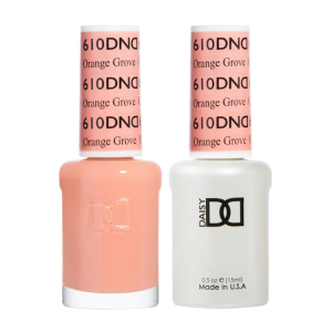 DAISY DND Gel Polish Duo Color Swatches Single 6 - Orange Grove - 610