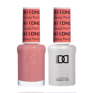 DAISY DND Gel Polish Duo Color Swatches Single 6 - Creamy Peach - 611