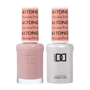 DAISY DND Gel Polish Duo Color Swatches Single 6 - Porcelain - 617