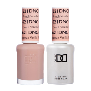 DAISY DND Gel Polish Duo Color Swatches Single 6 - French Vanilla - 621
