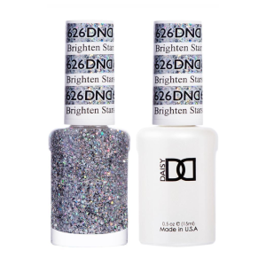 DAISY DND Gel Polish Duo, Color Swatches Set - Brighten Stars - 626