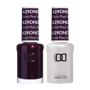 DAISY DND Gel Polish Duo, Color Swatches Set - Secret Plum - 629