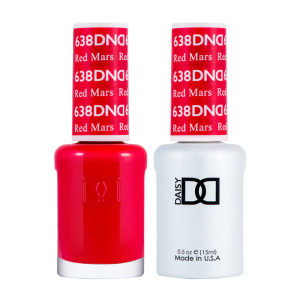 DAISY DND Gel Polish Duo, Color Swatches Single 7 - Red Mars - 638