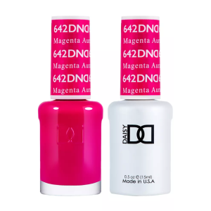 DAISY DND Gel Polish Duo, Color Swatches Single 7 - Magenta Aura - 642