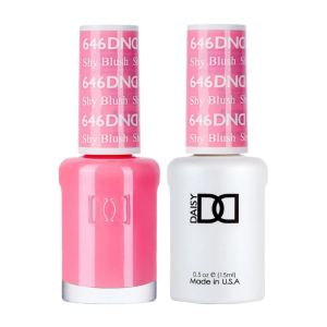 DAISY DND Gel Polish Duo, Color Swatches Single 7 - Shy Blush - 646