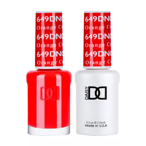 DAISY DND Gel Polish Duo, Color Swatches Single 7 - Orange Creamsicle - 649