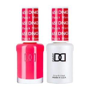 DAISY DND Gel Polish Duo, Color Swatches Single 7 - Punch Marshmallow - 651