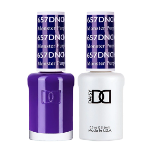 DAISY DND Gel Polish Duo, Color Swatches Single 7 - Monster Purple - 657