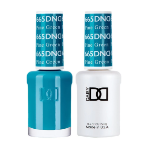 DAISY DND Gel Polish Duo, Color Swatches Single 7 - Pine Green - 665