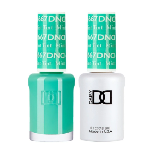 DAISY DND Gel Polish Duo, Color Swatches Single 7 - Mint Tint - 667
