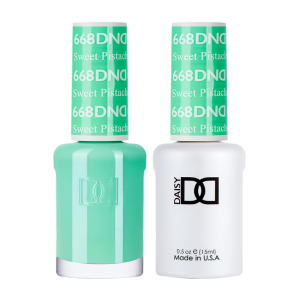 DAISY DND Gel Polish Duo, Color Swatches Single 7 - Sweet Pistachia - 668