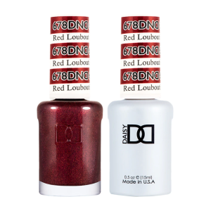 DAISY DND Gel Polish Duo, Color Swatches Single 8 - Red Louboutin - 678