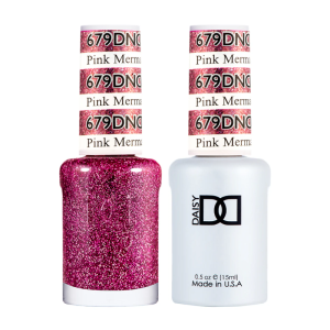 DAISY DND Gel Polish Duo, Color Swatches Single 8 - Pink Mermaid - 679