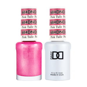 DAISY DND Gel Polish Duo, Color Swatches Single 8 - Pink Tulle - 684