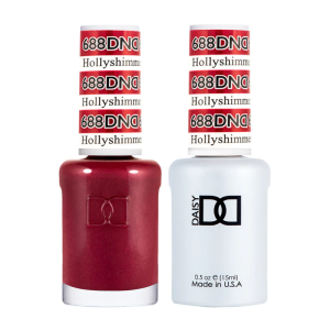DAISY DND Gel Polish Duo, Color Swatches Single 8 - Hollyshimmer - 688