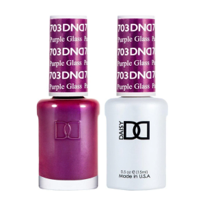 DAISY DND Gel Polish Duo, Color Swatches Single 8 - Purple Glass - 703