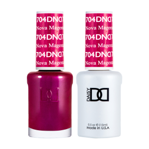 DAISY DND Gel Polish Duo, Color Swatches Single 8 - Nova Magenta - 704