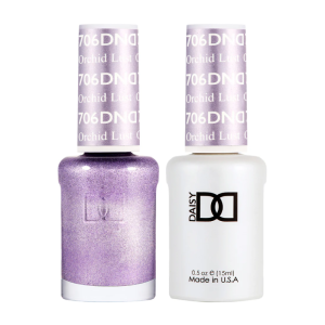 DAISY DND Gel Polish Duo, Color Swatches Single 8 - Orchid Lust - 706