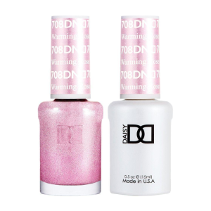 DAISY DND Gel Polish Duo, Color Swatches Single 8 - Warming Rose - 708