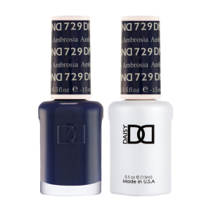 DAISY DND Gel Polish Duo Color Swatches Single 9 - Ambrosia - 729