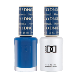 DAISY DND Gel Polish Duo Color Swatches Single 9 - Heartbreak - 733