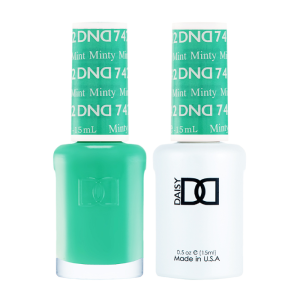 DAISY DND Gel Polish Duo Color Swatches Single 9 - Minty Mint - 742