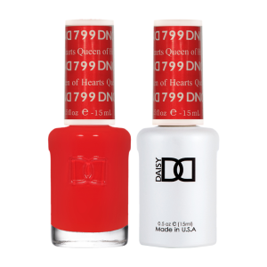 DAISY DND Gel Polish Duo Thrill Ride Swatch - Single “ 11 - Queen Of Hearts - 799