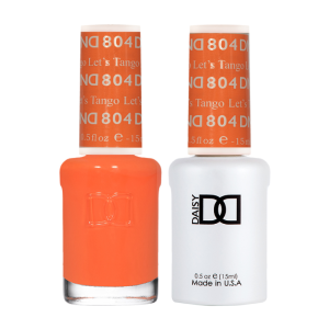 DAISY DND Gel Polish Duo Thrill Ride Swatch - Single “ 11 - Let'S Tango - 804